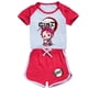thumbnail image 2 of 2023 Demon Slayer, camiseta de dibujos animados y pantalones cortos, conjunto de pijama, ropa deportiva informal para niños, ropa de Boutique, Tops para niñas, ropa de dormir para niños 2023 zhangmenya LED, 2 of 2