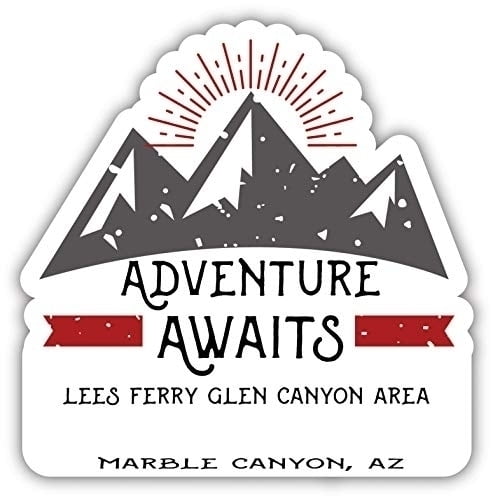 Lees Ferry Glen Canyon Area Marble Canyon Arizona Souvenir Decorative  Stickers (Choose theme and size) 