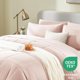 thumbnail image 3 of Juego de edredón CozyLux rosa de tamaño completo para niñas con ropa de cama, 3 of 6