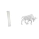 thumbnail image 1 of Pantalla De Lámpara De Papel Para Sala De Estar Con Escultura De Toro De Resina Moderna, Figura Abstracta Para Decoración De Entrada, Mesa, Escritorio Y Estante., 1 of 8
