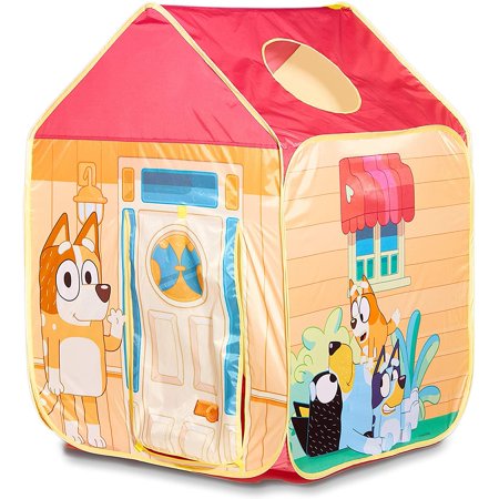 Bluey - Pop 'N' Fun Play Tent - Pops Up in Seconds and Easy Storage, Multicolor