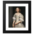 thumbnail image 2 of Wallerant Vaillant 20x24 Black Modern Framed Museum Art Print Titled - Portrait of a Woman (1660 - 1677), 2 of 5