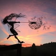 thumbnail image 3 of Fairy Garden Sculpture Fairies dancing with dandelions 17*20cm, 3 of 3
