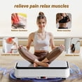 thumbnail image 5 of UTRYUP Vibration Plate Exercise Machine with Remote Control & 2 Resistance Bands for Home Toning Muscle Workout Fitness 300lbs, 5 of 10