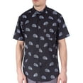thumbnail image 3 of Visive Mens Big And Tall Short Sleeve Button Shirt, Printed Taco Shirts, 3 of 6
