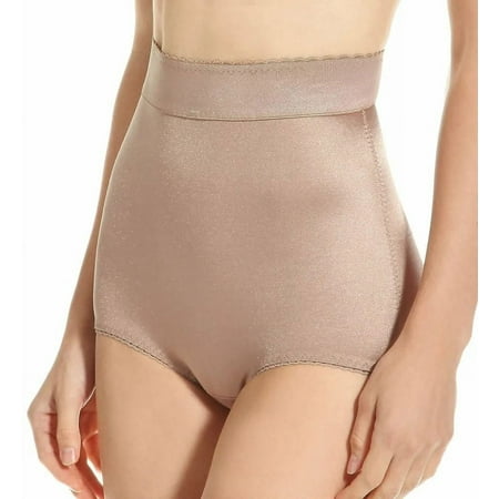 Rago Women s High Waist Shaping Brief Panty  Light Tummy Control & Seamless Fit  Style 513