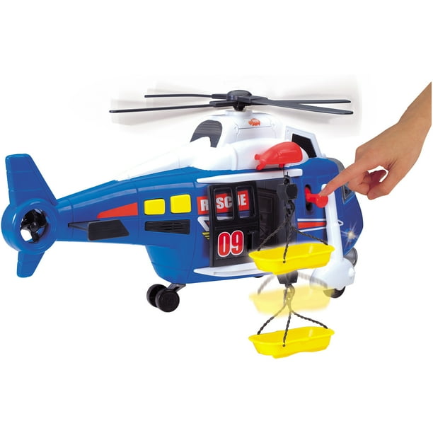 Dickie Toys Majorette Action Series Helicopter - Walmart.com - Walmart.com