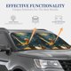 thumbnail image 4 of Balery Whimsical Starry Night Scene Parasol para parabrisas de coche de 2 piezas | Parasol plegable para parabrisas delantero de coche para la mayoría de sedanes-Medium, 4 of 6