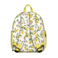 thumbnail image 3 of Summer Lemon-Themed Backpack, Lightweight Yellow Fruit Pattern Daypack with Cute and Retro Style, 3 of 6