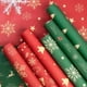 thumbnail image 2 of Xiao Hua Flores, regalos, decoraciones para cajas de regalo, regalos, papel para envolver flores, (papel para envolver árboles de Navidad verde grueso, 74 * 50 cm, verde), 2 of 5
