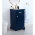 thumbnail image 2 of 19 inch single bathroom vanity in Blue, 2 of 8