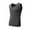 Dark Gray, variant on Tawop Thermal Underwear for Men Fleece Lined Warm Crewneck Sleeveless Tops Base Layer Outfits