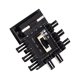 thumbnail image 5 of Matsuzay Conector divisor de concentrador de ventilador de computadora, placa controladora de velocidad de 2 niveles, adaptador de toma de No.02 5Conjunto, 5 of 6