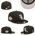 thumbnail image 1 of Chicago White Sox Fitted Hat Hombres Mujeres Gorra De Béisbol Hiphop Sombreros Completo Cerrado Gorras Deportivas Gorro KETU, 1 of 4