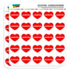 "I Love Heart - Sports Hobbies - Blacksmithing - 1"" Scrapbooking Crafting Stickers"