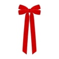 thumbnail image 2 of Lilixerw Red Christmas Bow Decor for Tree Wreath Wall Festive Holiday Seasonal Bright Charming Classic Warm Elegant Lovely Cheerful Decoration, 2 of 6