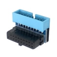 thumbnail image 5 of Adaptador ABS Metal Conector portátil Adaptador hembra para placa base (Azul A), 5 of 5