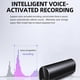 thumbnail image 5 of Magnetic Voice Activated Recorder HD Noise Reduction AI Intelligent Recorder for Lecture Interview Black Neutral English and Black 64GB, 5 of 5