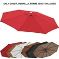 Sunny Replacement Patio Umbrella Canopy Cover for 8.2ft 6 Ribs Umbrella