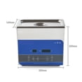 thumbnail image 6 of 800ML 2L 3L Ultrasonic Cleaner Digital Dages Timer Stainless Steel Basket Bath Jewelry Glasses Watch Cleaning Machin ,Strong Cleaning, 6 of 7
