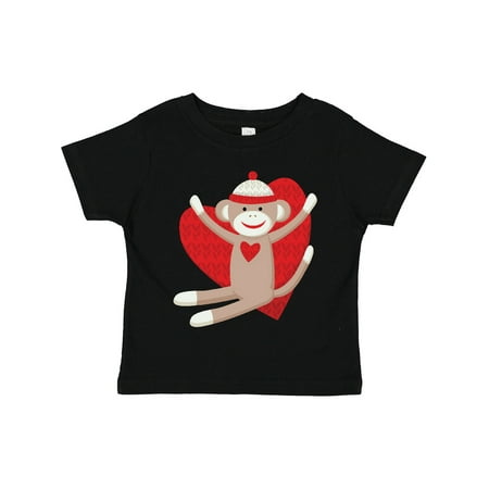 

Inktastic Hug Sock Monkey Gift Toddler Boy or Toddler Girl T-Shirt