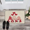 thumbnail image 4 of Nmdmisc Cute Gnome Love Non-Slip Area Rug Sweet Valentines Day Floor Carpet Comfort Floor Mats Decor for Indoor Front Porch,Living Room, Bedroom,Kitchen (31.5" * 19.7"), 4 of 7