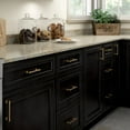 thumbnail image 7 of Franklin Brass P29618z-B1 Straight Bar 5-1/16" Center To Center Bar Cabinet Pull - Black, 7 of 7
