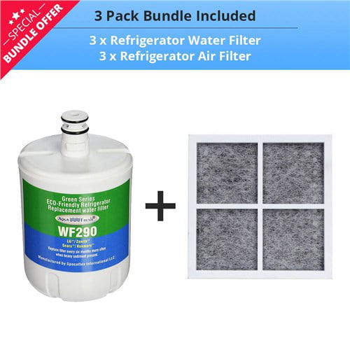 3X Refrigerator Water Filter for LG LSC27910SW 