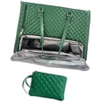 thumbnail image 1 of Bolso bandolera 2 en 1 para mujer, ideal para escapadas de fin de semana, impermeable Verde, 1 of 9
