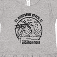 thumbnail image 4 of Inktastic Summer Vacation Mode St. Augustine Beach Florida Girls Toddler Dress, 4 of 5