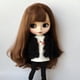 thumbnail image 1 of Ropa de para proteger negro con botones de manga larga para el causal de Macarena Abrigo de felpa de muñeca, 1 of 7