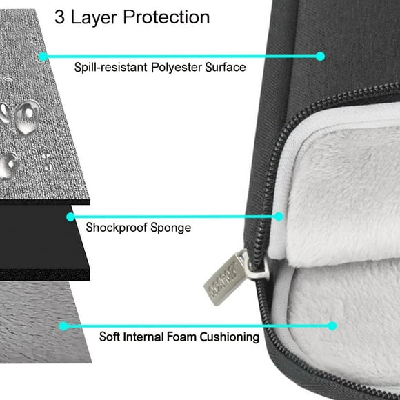 MOSISO Laptop Shoulder Bag Compatible with 13-13.3 inch MacBook Pro, MacBook Air, Notebook Computer, Polyester