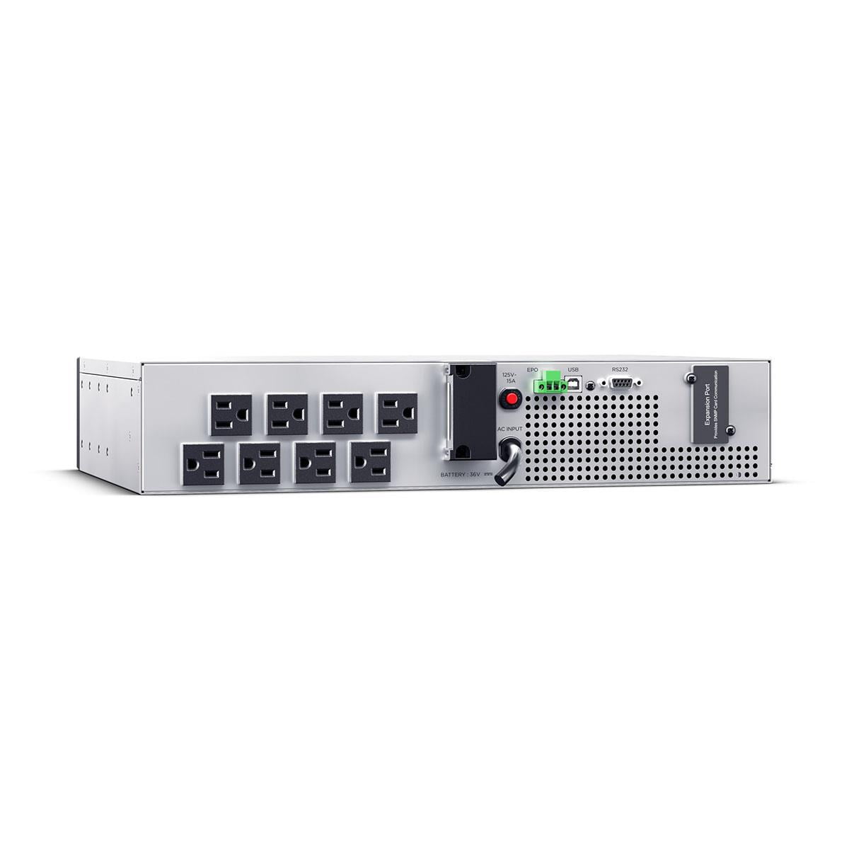 CyberPower OL1K5RM Online UPS System, Double-Conversion, 1500VA/1200W, 6 Outlets