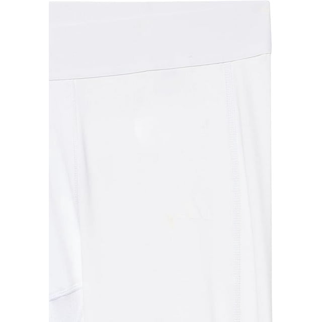 adidas Mens Techfit Training 3/4 Tights Pants (White, X-Large)