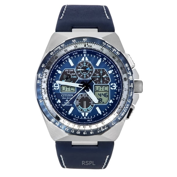 Citizen Promaster Skyhawk A-T Chronograph Blue Dial Men's Watch JY8148-08L