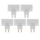 thumbnail image 2 of Adaptador De Enchufe De La UE, Convertidor De Enchufe De La UE 3 Clavijas Fácil De Transportar 110-250 V Inalámbrico 5 Piezas Para Espacio De Enchufe Limitado, 2 of 7