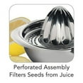 thumbnail image 2 of Tramontina Signature 13 oz. Stainless Steel Citrus Juicer, Dishwasher Safe, 2 of 4
