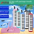 thumbnail image 1 of FEIFAN 32-Key Kids' Melodica, Model LE-S32: Lightweight ABS Resin Wind Instrument for Students & Beginners, Educational Tool for Classroom/Home Use, Compact 40.5x10.5x3.5cm Design, Quality-Assured, 1 of 5