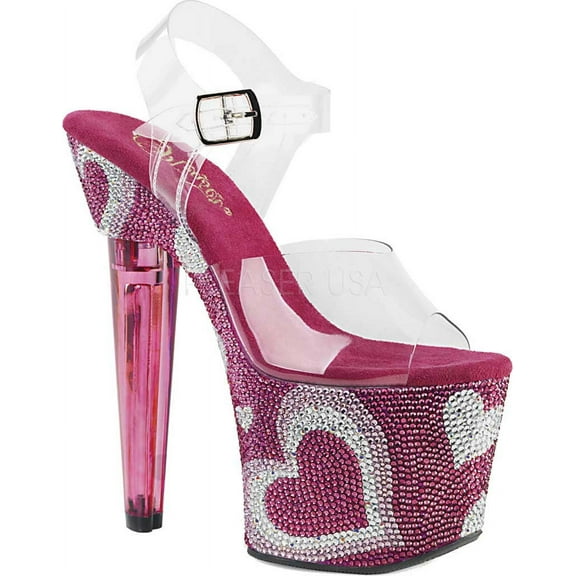 Women's Pleaser Lovesick 708HEART Heeled Sandal