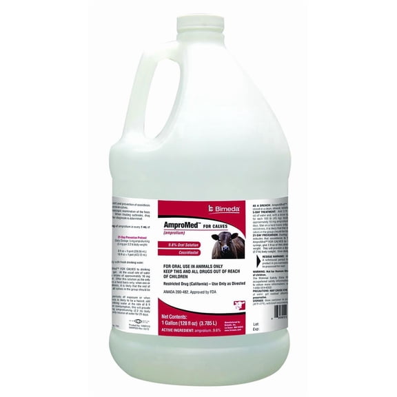 Durvet 2580205 AmproMed - Corid 9.6% Solution - gal