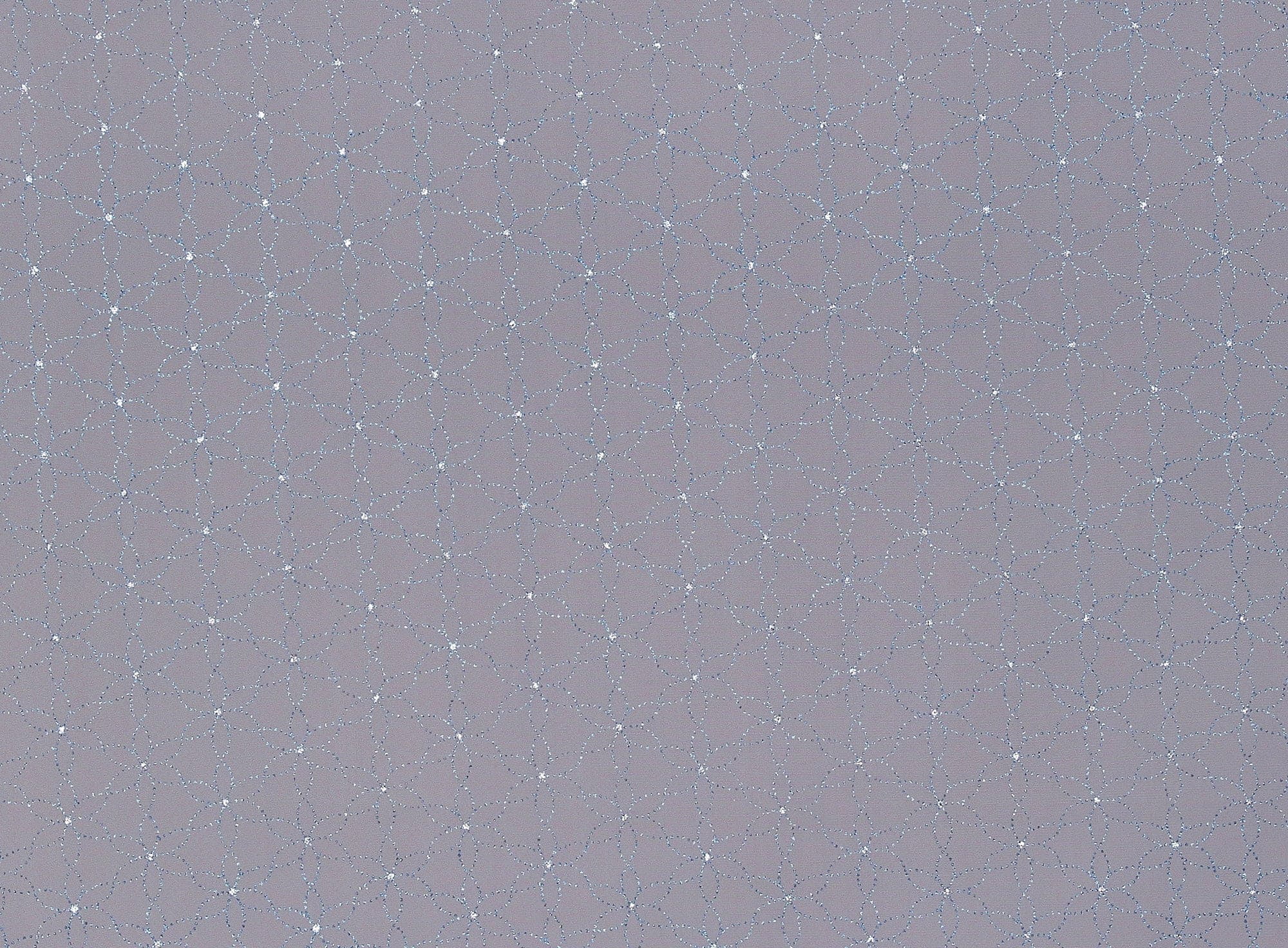 Zelouf Flower Glitter Pattern W/hologram On Tulle  , Sewing, DIY, Crafts Fabric by the Yard, Black/aqua, 3 Yard