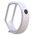 thumbnail image 3 of Gwong Electrónica Rhombus grano color sólido pulsera inteligente banda de la correa de la muñeca para la banda de Xiaomi MI 3/4, 3 of 6