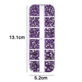thumbnail image 2 of Nail Art Rhinestone，Nail Gems Round Shaped Flatback Gems，for Nail Design Craft Art Shoes, 2 of 5