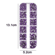 thumbnail image 2 of Diamantes de imitación de fondo plano de cristal para decoración de uñas, teléfono, manualidades, bricolaje Ormromra CPB-US-CJZ248-7, 2 of 5