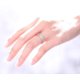 thumbnail image 3 of Anillos de eternidad de titanio para mujer de 2 mm Zirconia cúbica Banda de compromiso de boda WD.WDQZL Hogar, 3 of 3