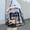Black#479, variant on Clear PVC Travel Duffel Bag with Wet Dry Separation, Large Capacity Overnight Tote for Gym, Weekend Trips, Yoga, and Sports