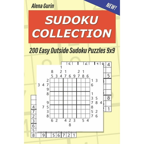 Outside Sudoku: Sudoku Collection: 200 Easy Outside Sudoku Puzzles 9x9 (Paperback)