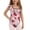 Pink Strawberry, variant on Uorisanigo Girls Swimsuit One Piece Size 3-4 Pink Cow Print Ruffle Bathing Suit Adjustable Strap Summer Beach Vacation Swimwear