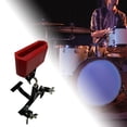 thumbnail image 1 of Soporte para pedal de percusión Hugo ajustable de metal para batería Con cencerro 20 cm, 1 of 10