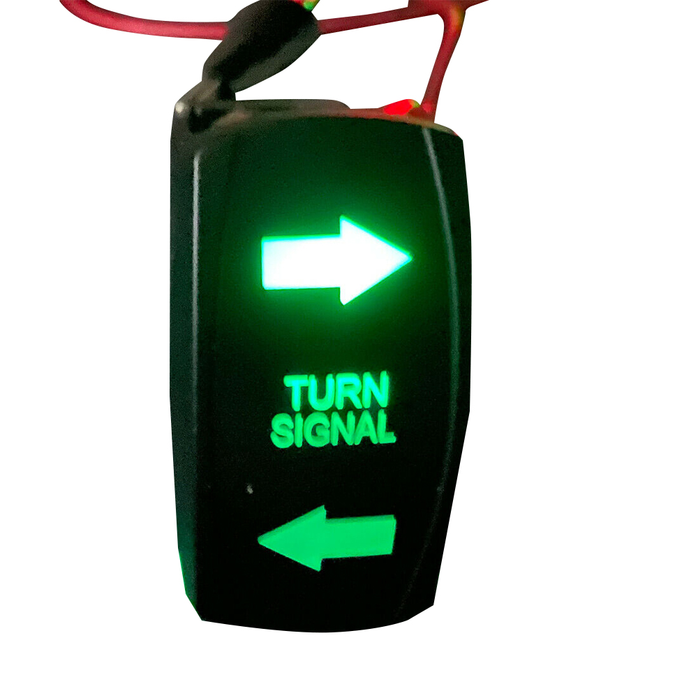 Kidlove Universal Street Legal Kit With Rocker Switch Turn Signal Led Light  Horn Flasher Relay Set Compatible for Sxs Atv Utv